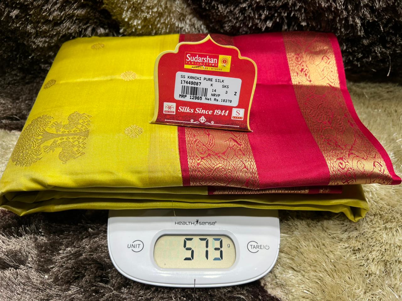 Pure Kanchipuram Silk Saree