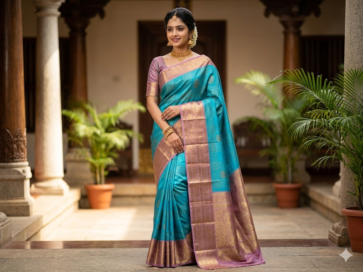 Pure Kanchipuram Silk Saree