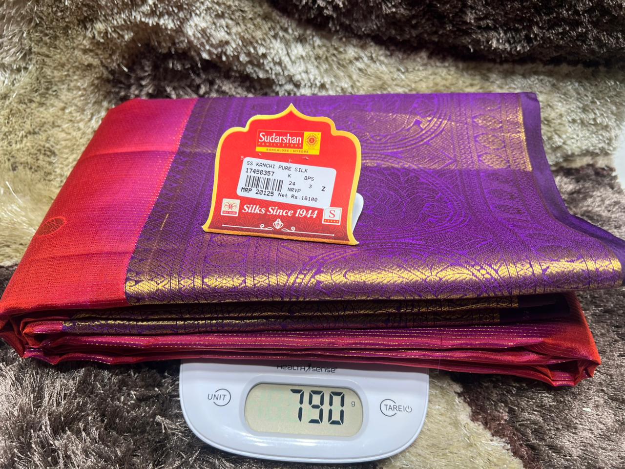 Pure Kanchipuram Silk Saree