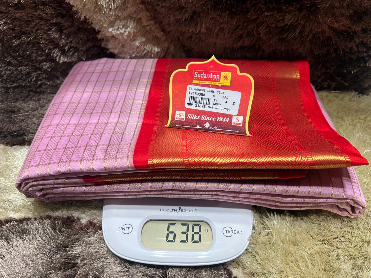 Pure Kanchipuram Silk Saree