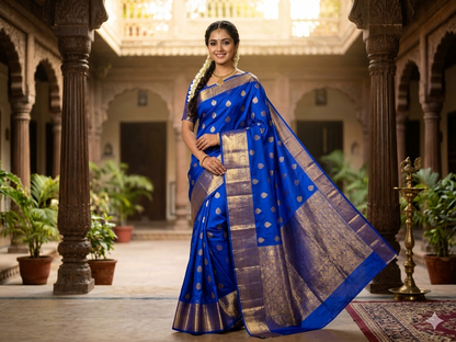 Kanchi Mix Silk Saree