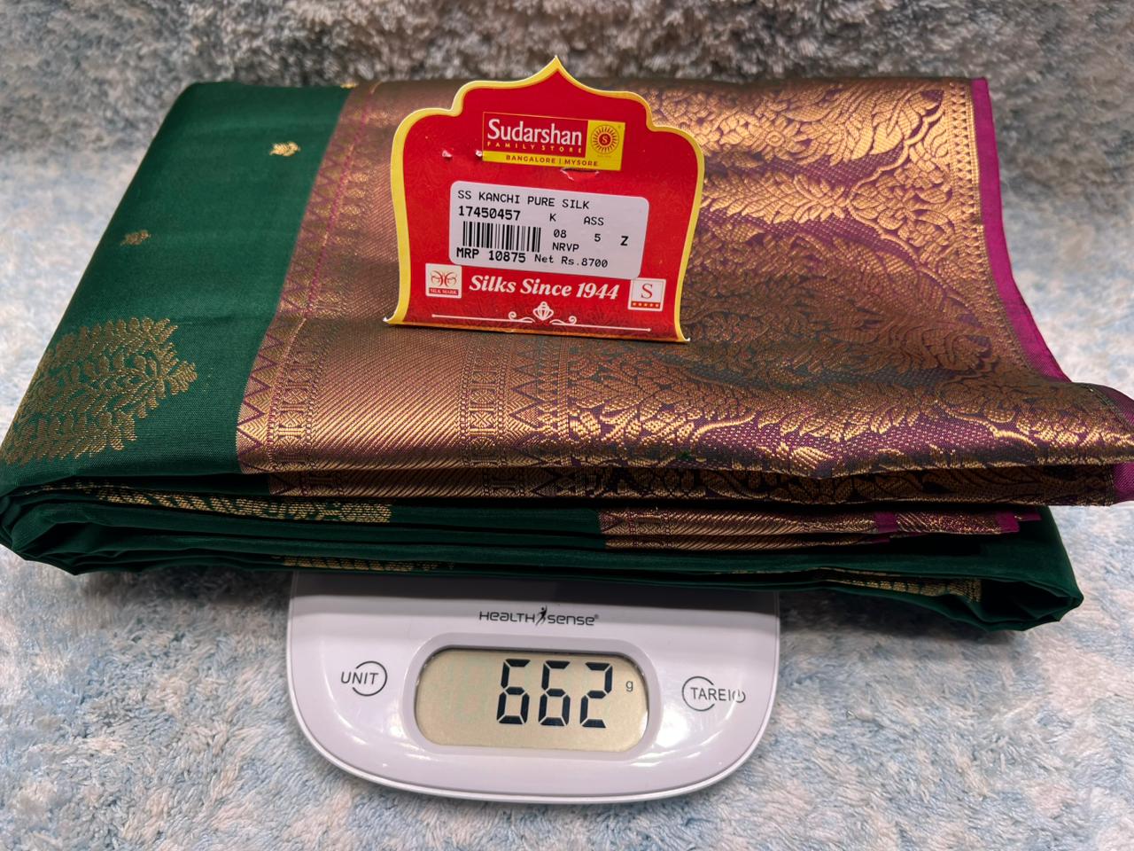 Pure Kanchipuram Silk Saree