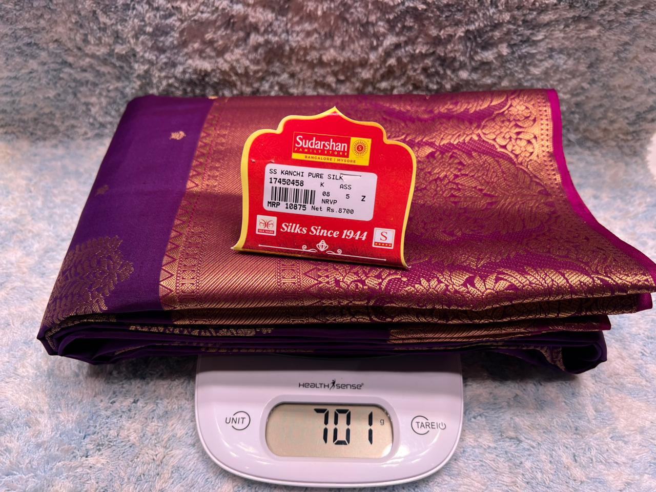 Pure Kanchipuram Silk Saree