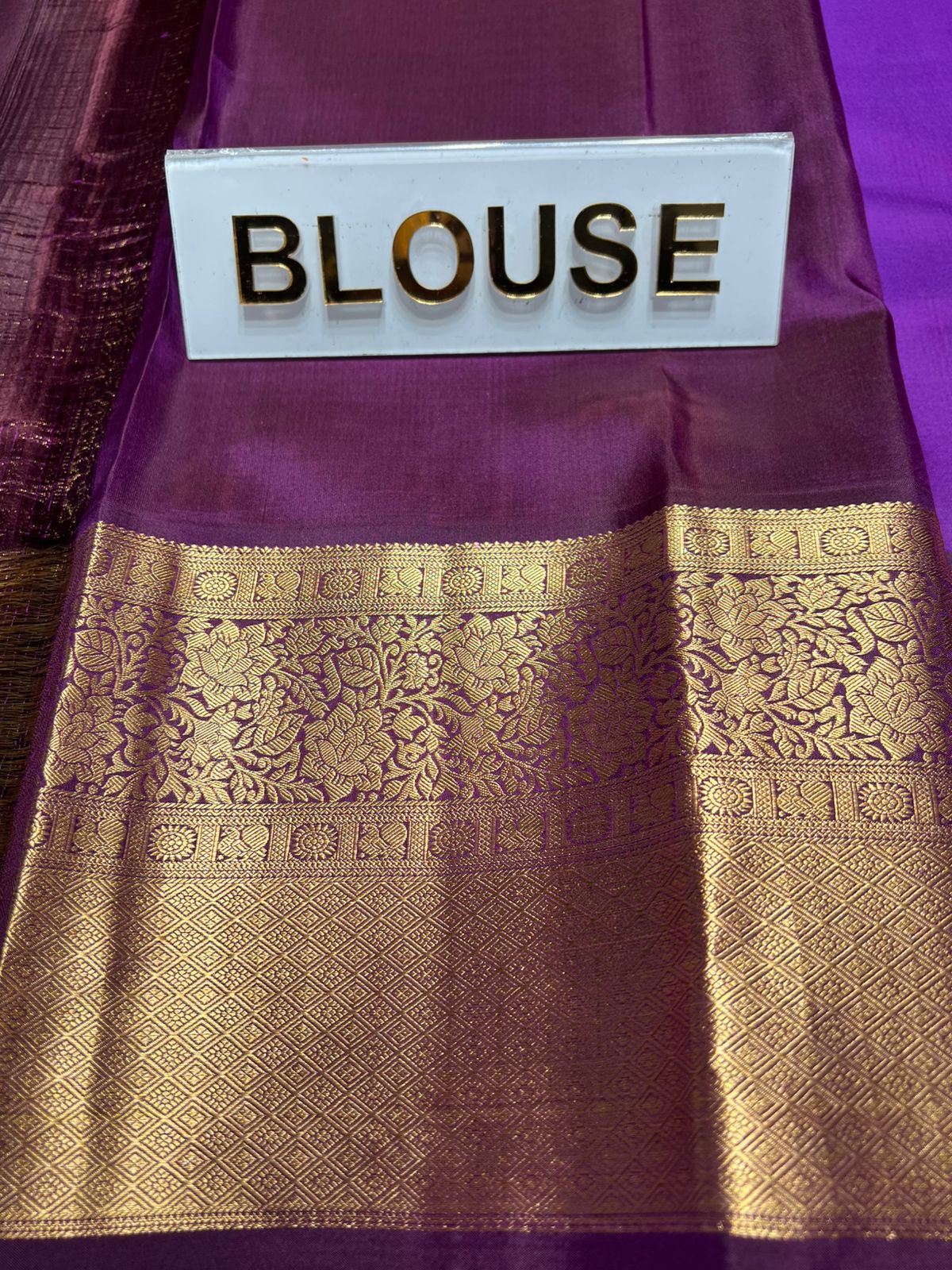 Pure Kanchipuram Silk Saree