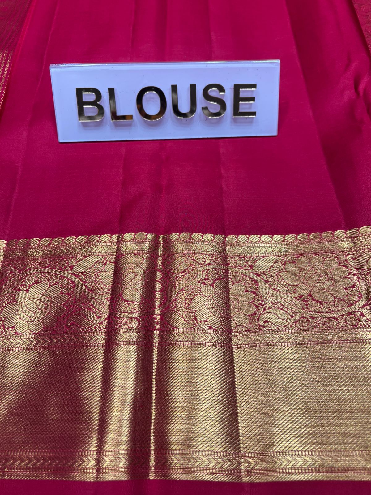 Pure Kanchipuram Silk Saree