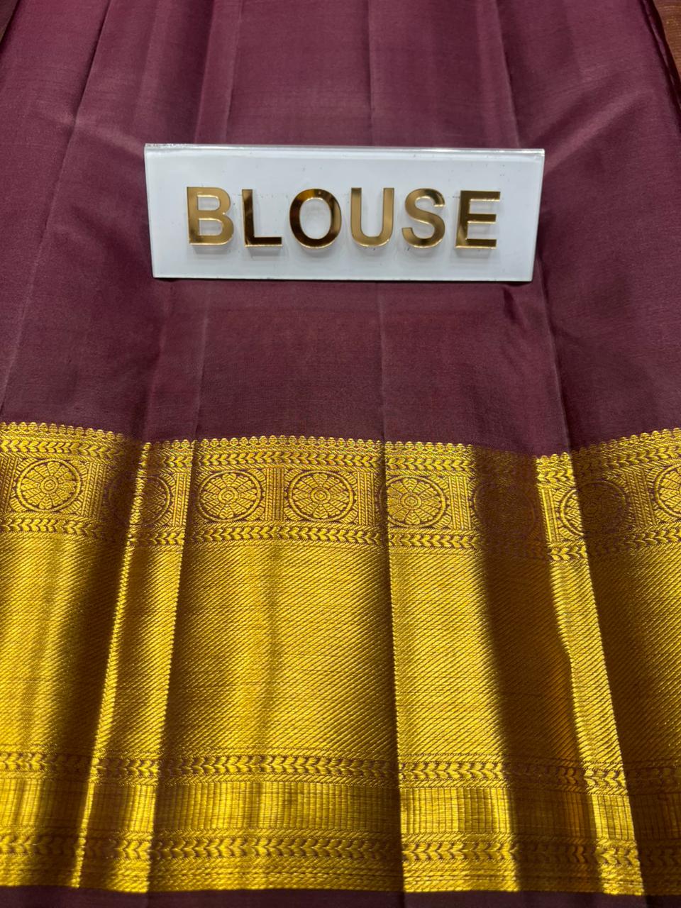 Pure Kanchipuram Silk Saree