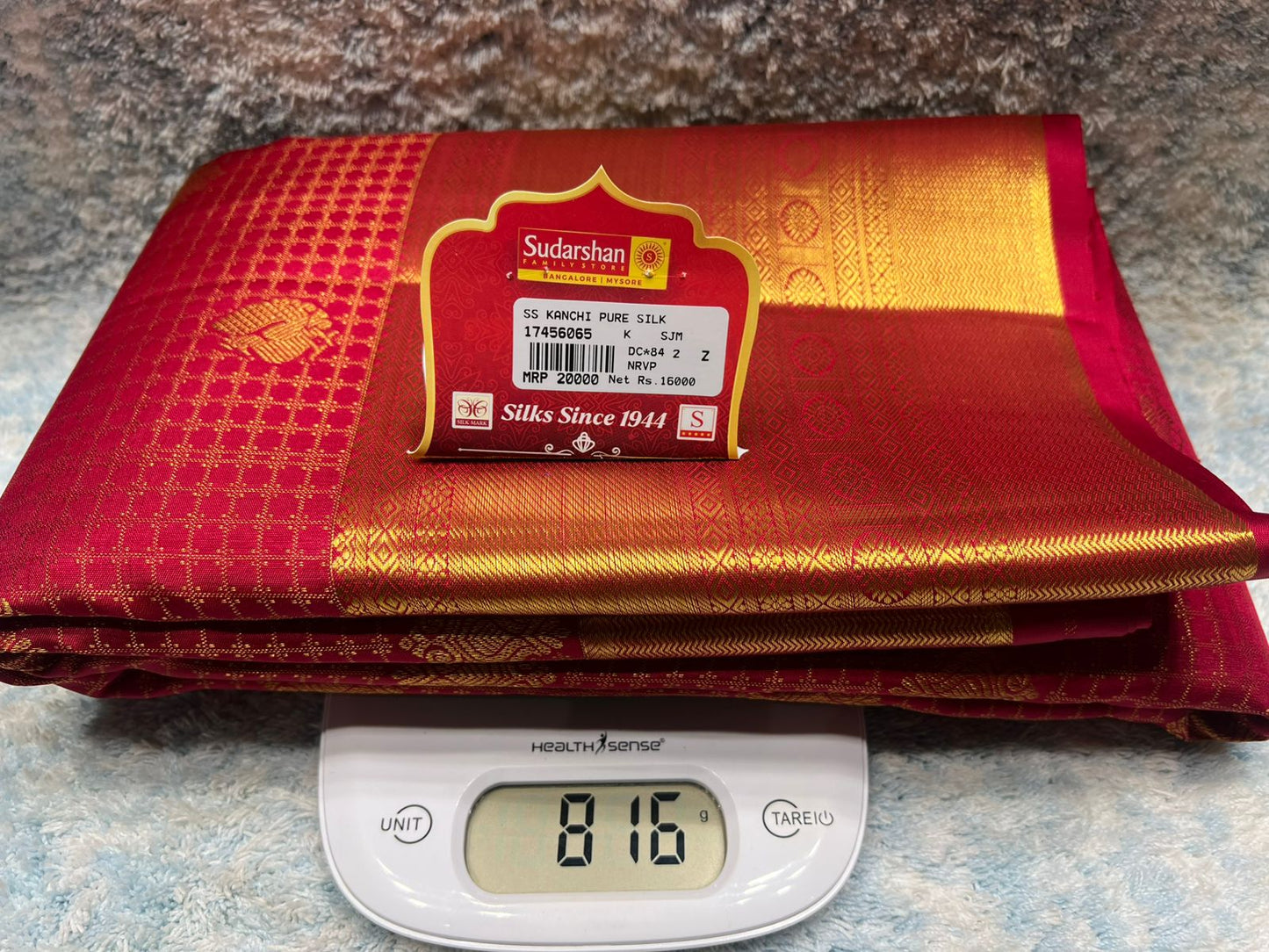 Pure Kanchipuram Silk Saree