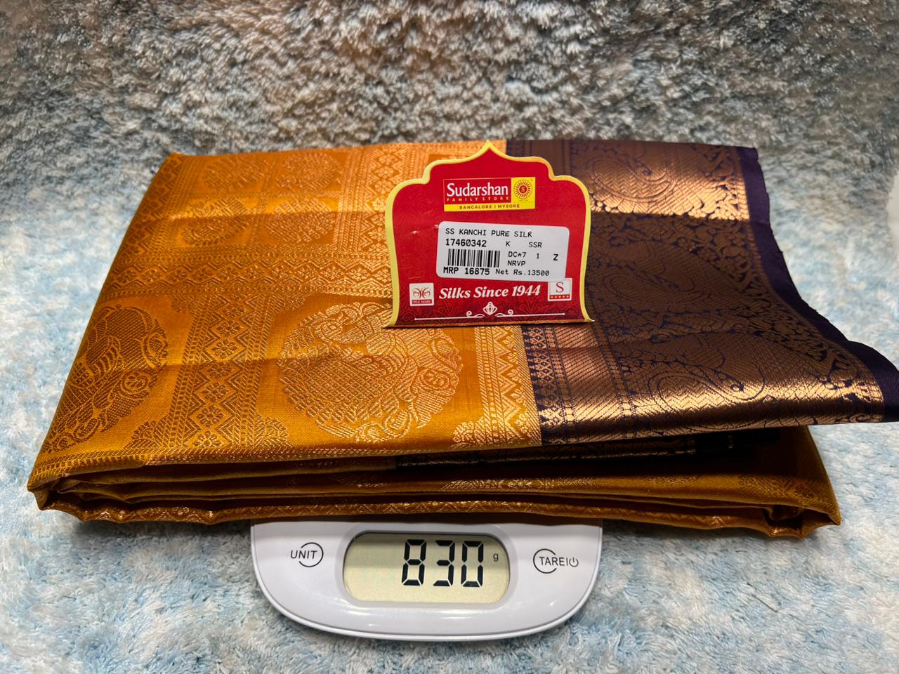 Pure Kanchipuram Silk Saree