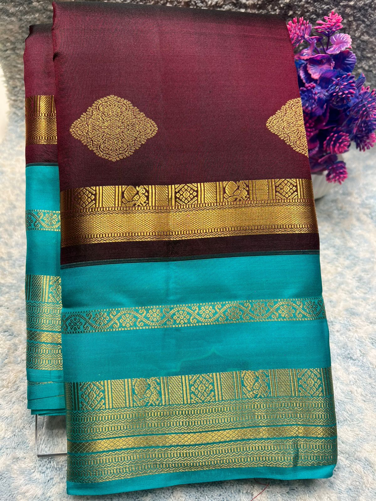 Pure Kanchipuram Silk Saree