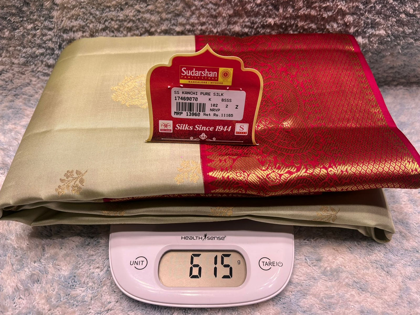 Pure Kanchipuram Silk Saree
