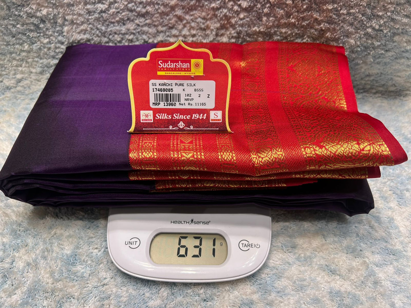 Pure Kanchipuram Silk Saree
