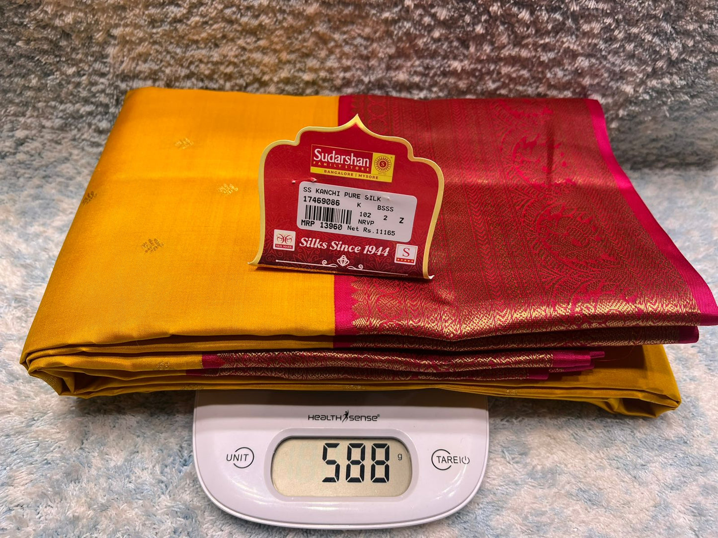 Pure Kanchipuram Silk Saree