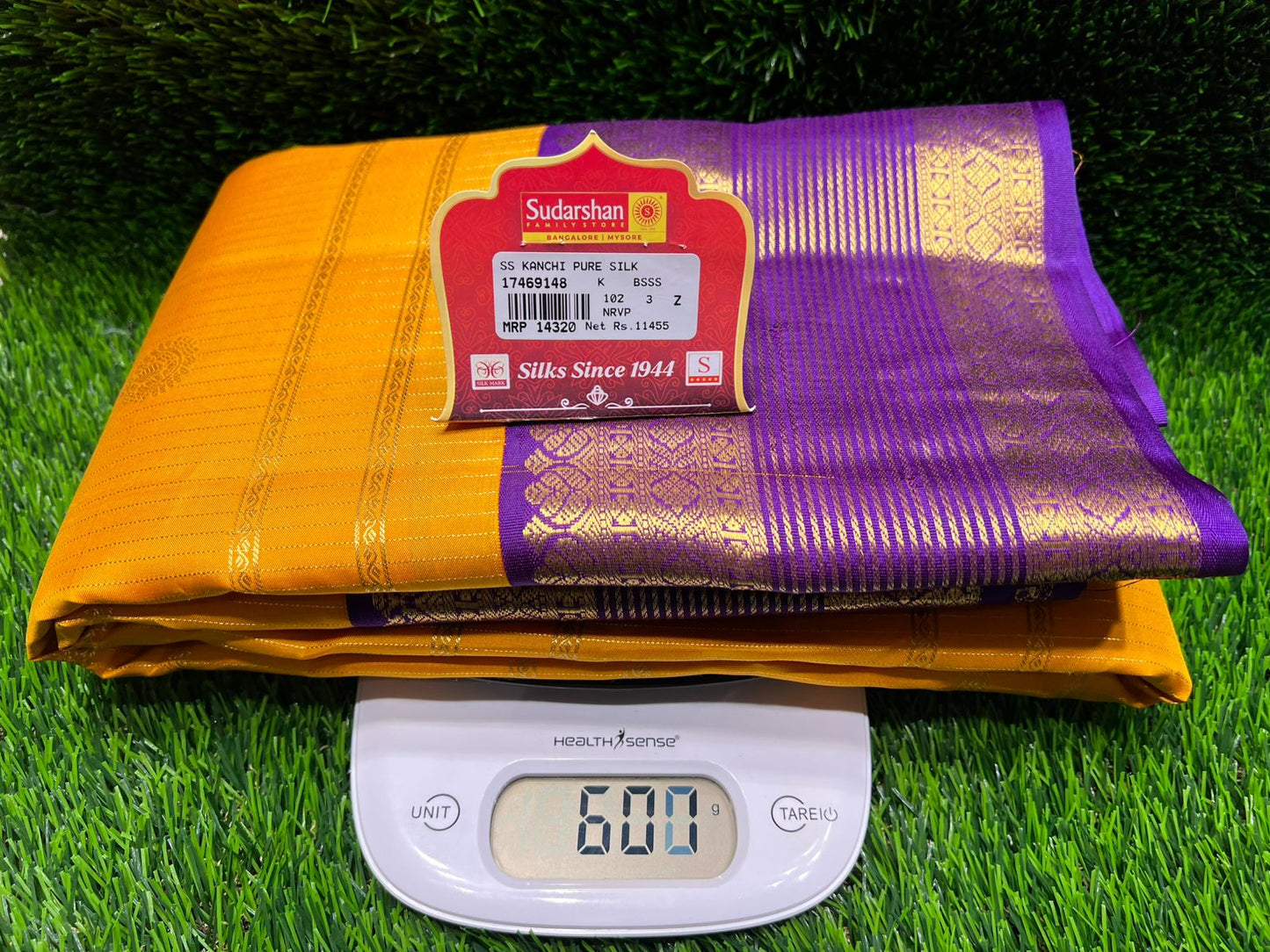 Pure Kanchipuram Silk Saree