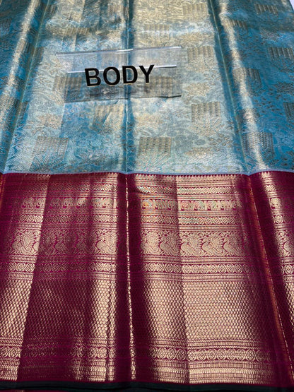 Pure Kanchipuram Silk Saree