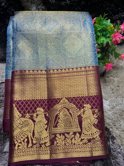 Pure Kanchipuram Silk Saree