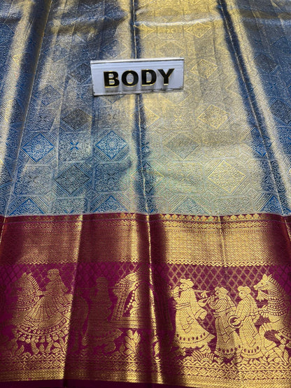Pure Kanchipuram Silk Saree