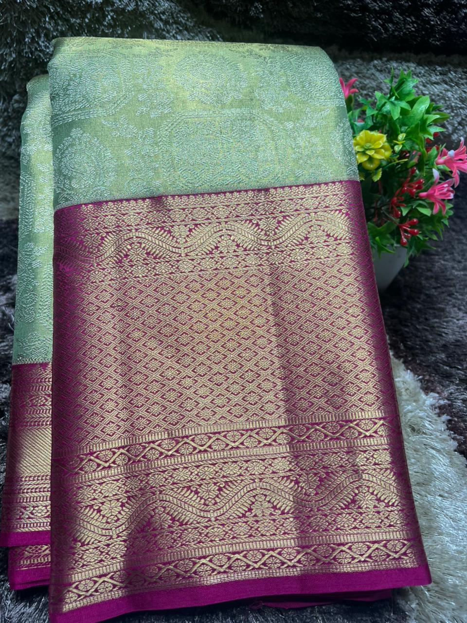 Pure Kanchipuram Silk Saree