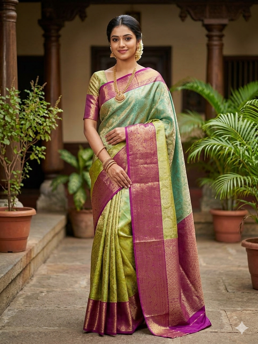 Pure Kanchipuram Silk Saree