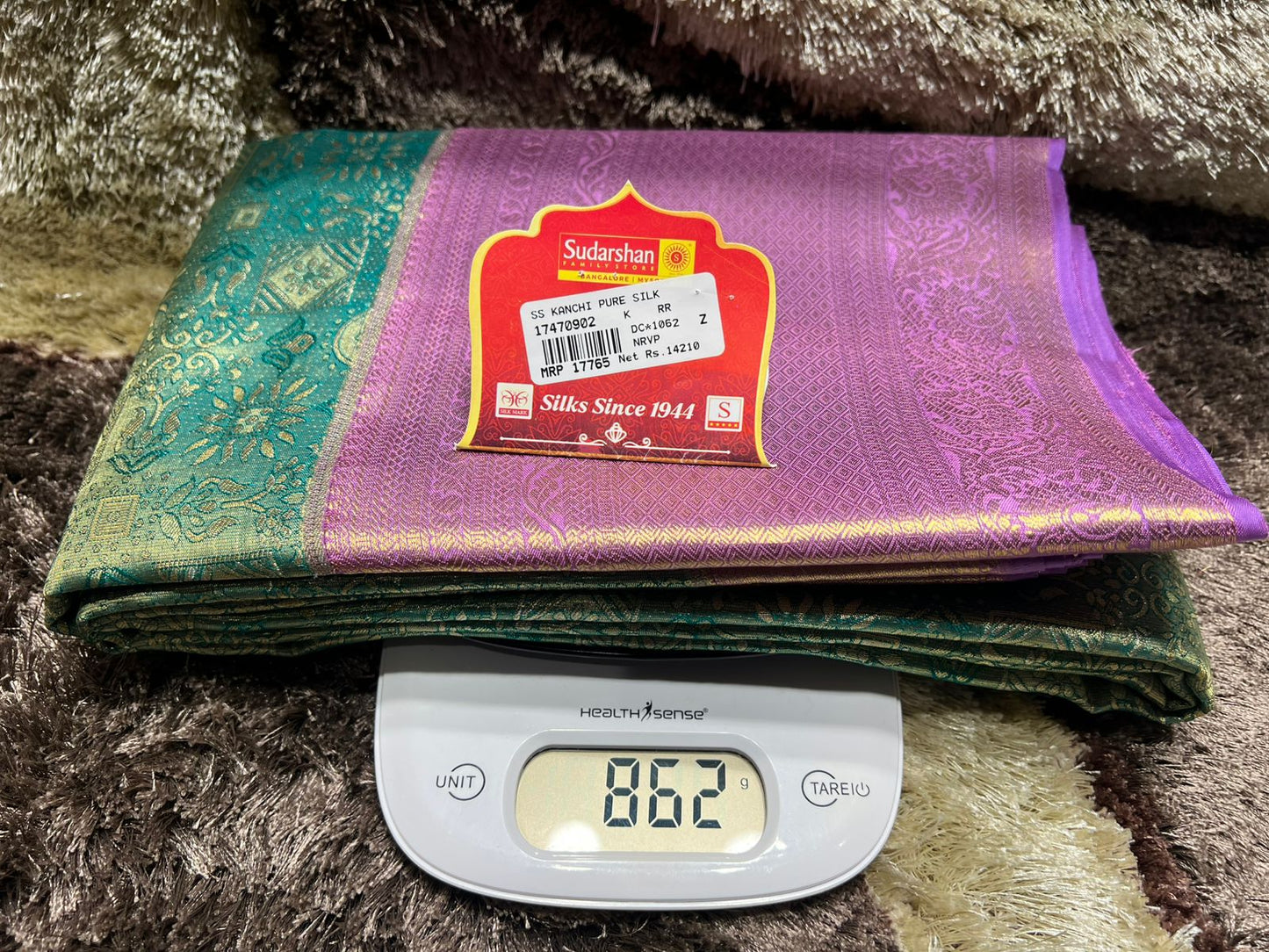 Pure Kanchipuram Silk Saree