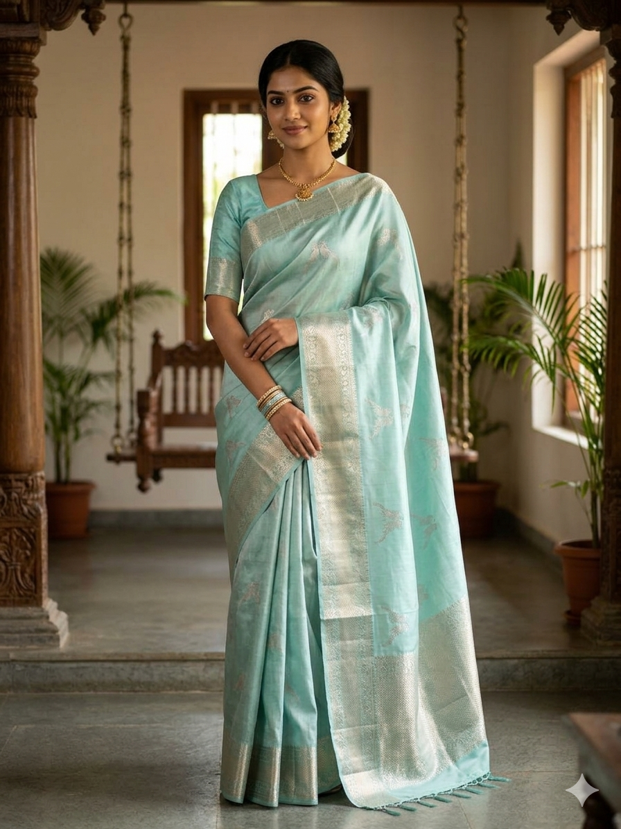 Pure Kanchipuram Silk Saree