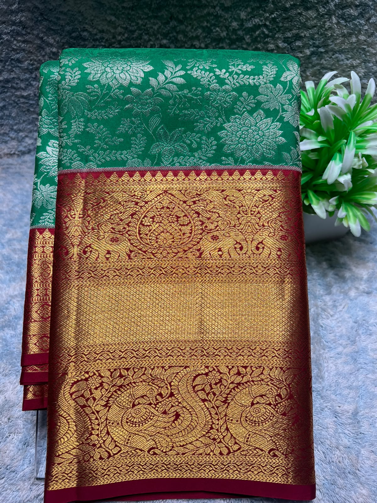 Pure Kanchipuram Silk Saree