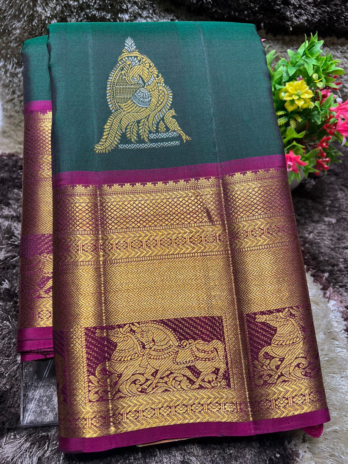 Pure Kanchipuram Silk Saree