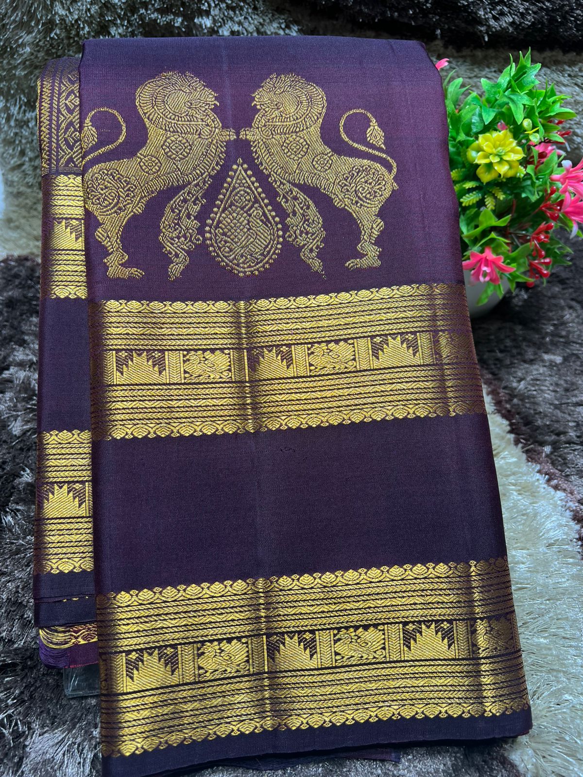Pure Kanchipuram Silk Saree