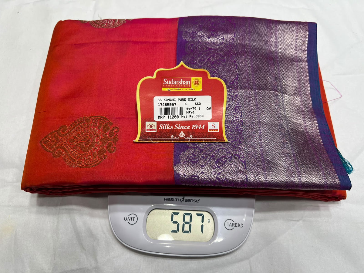 Pure Kanchipuram Silk Saree