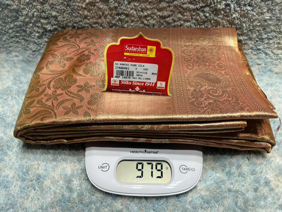 Pure Kanchipuram Silk Saree