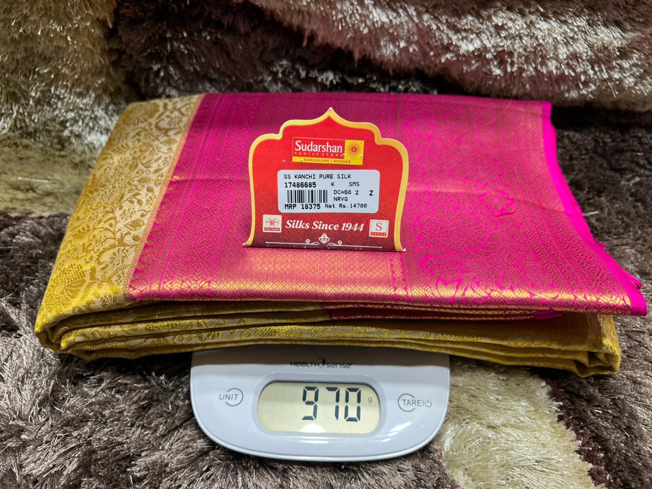 Pure Kanchipuram Silk Saree