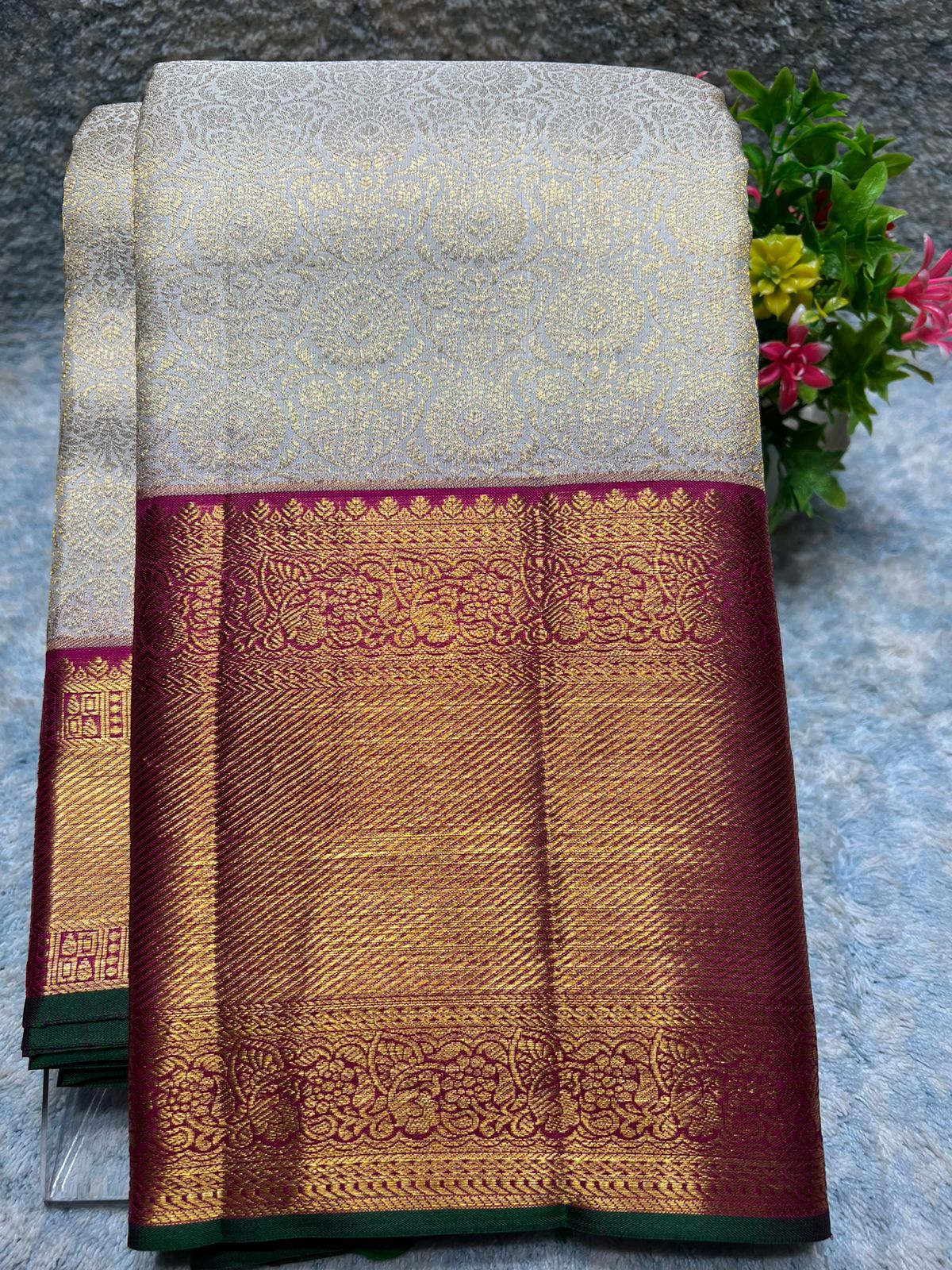 Pure Kanchipuram Silk Saree