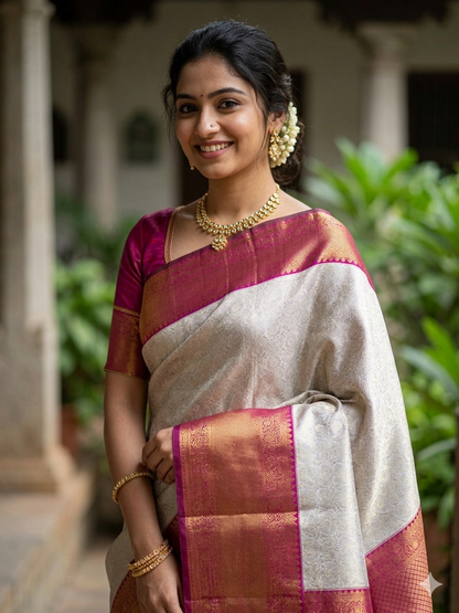 Pure Kanchipuram Silk Saree