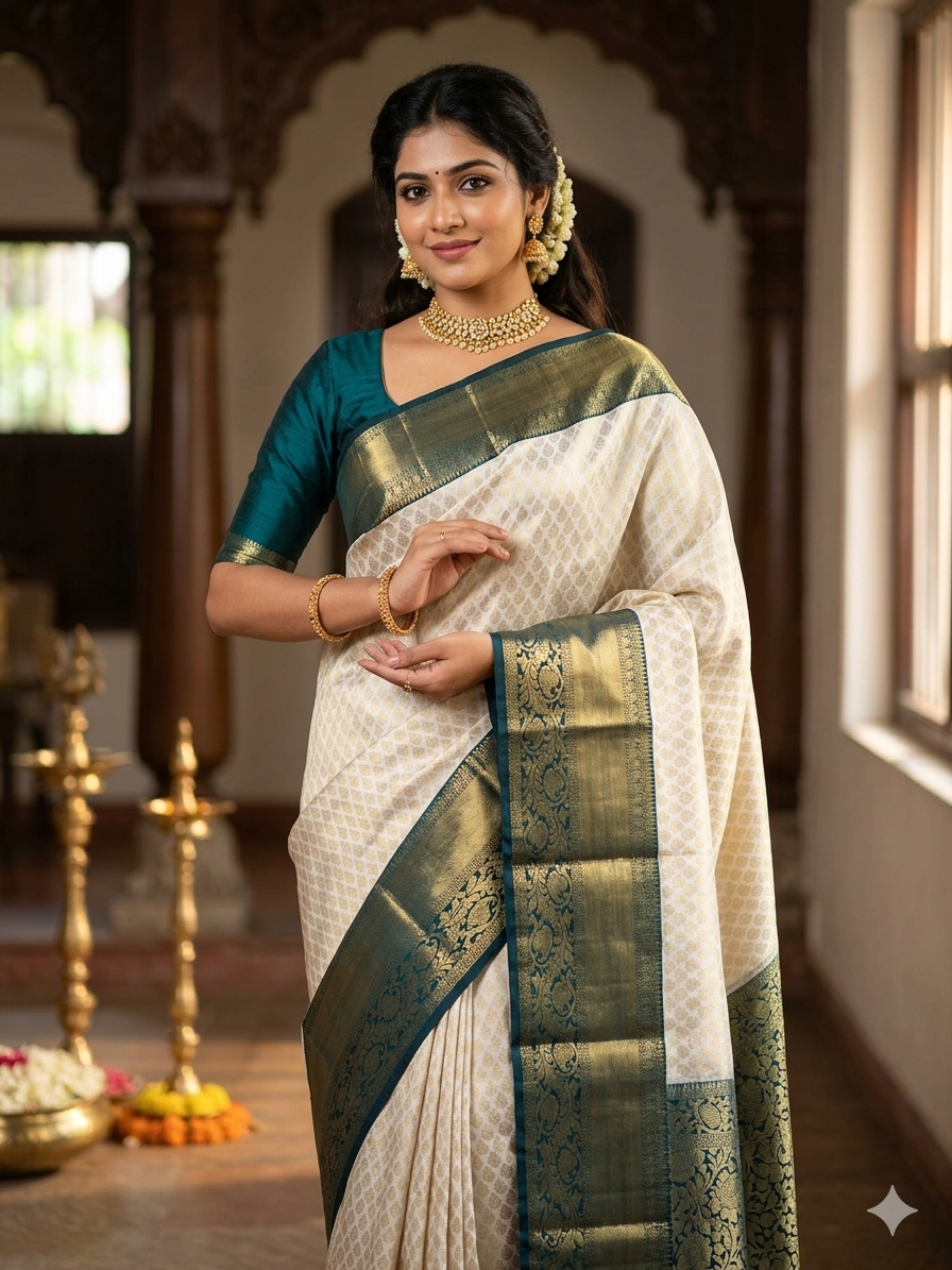 Pure Kanchipuram Silk Saree