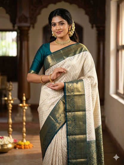 Pure Kanchipuram Silk Saree