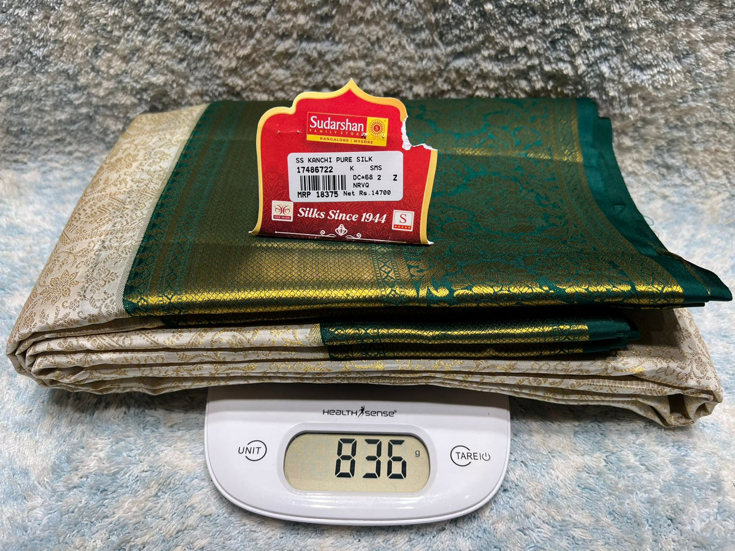 Pure Kanchipuram Silk Saree