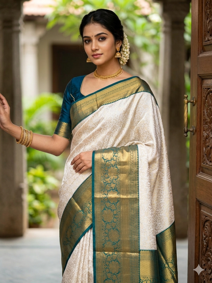 Pure Kanchipuram Silk Saree