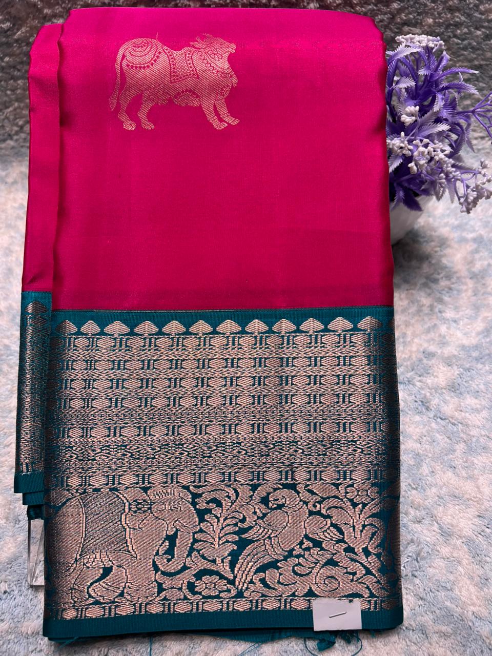 Pure Kanchipuram Silk Saree