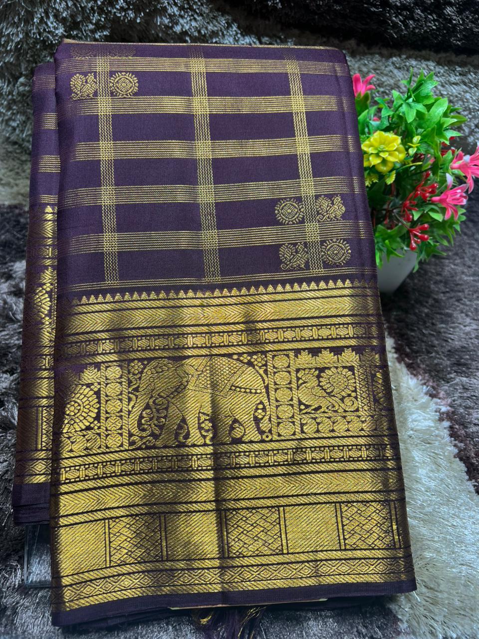 Pure Kanchipuram Silk Saree