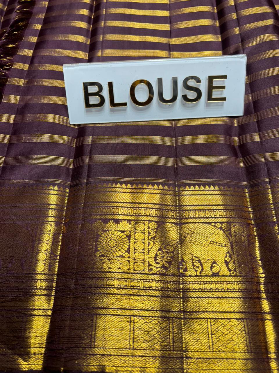 Pure Kanchipuram Silk Saree