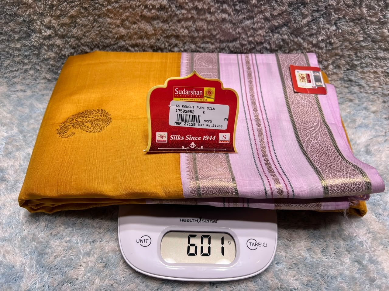 Pure Kanchipuram Silk Saree