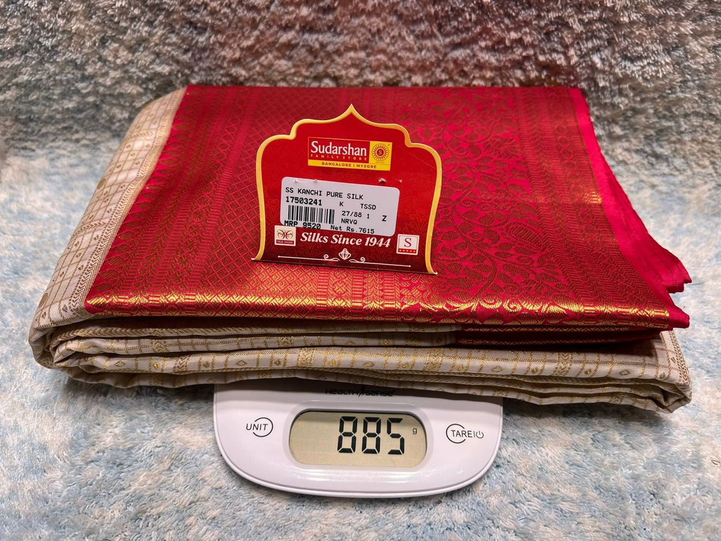 Pure Kanchipuram Silk Saree