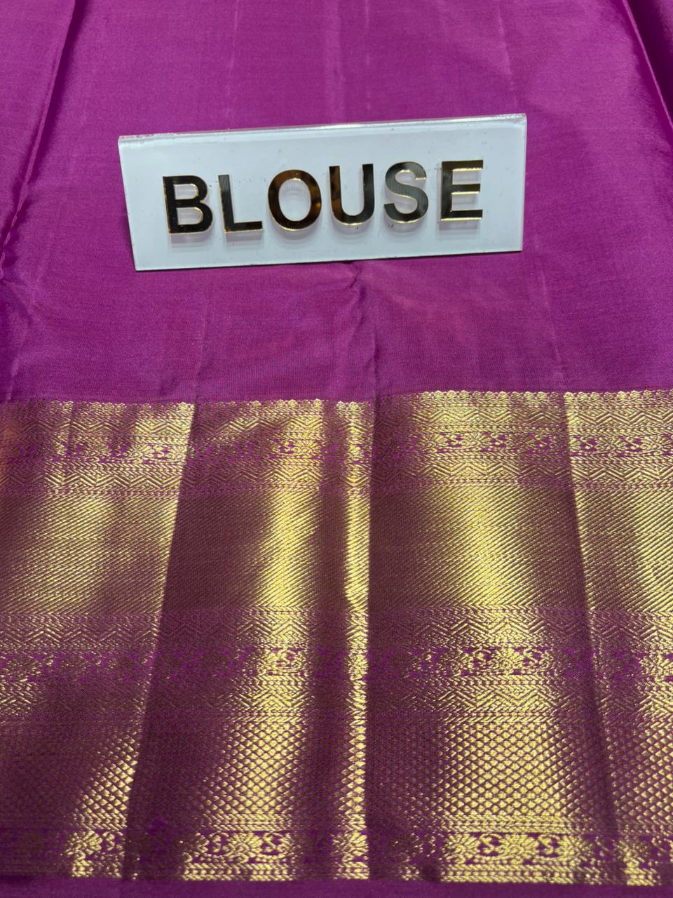 Pure Kanchipuram Silk Saree