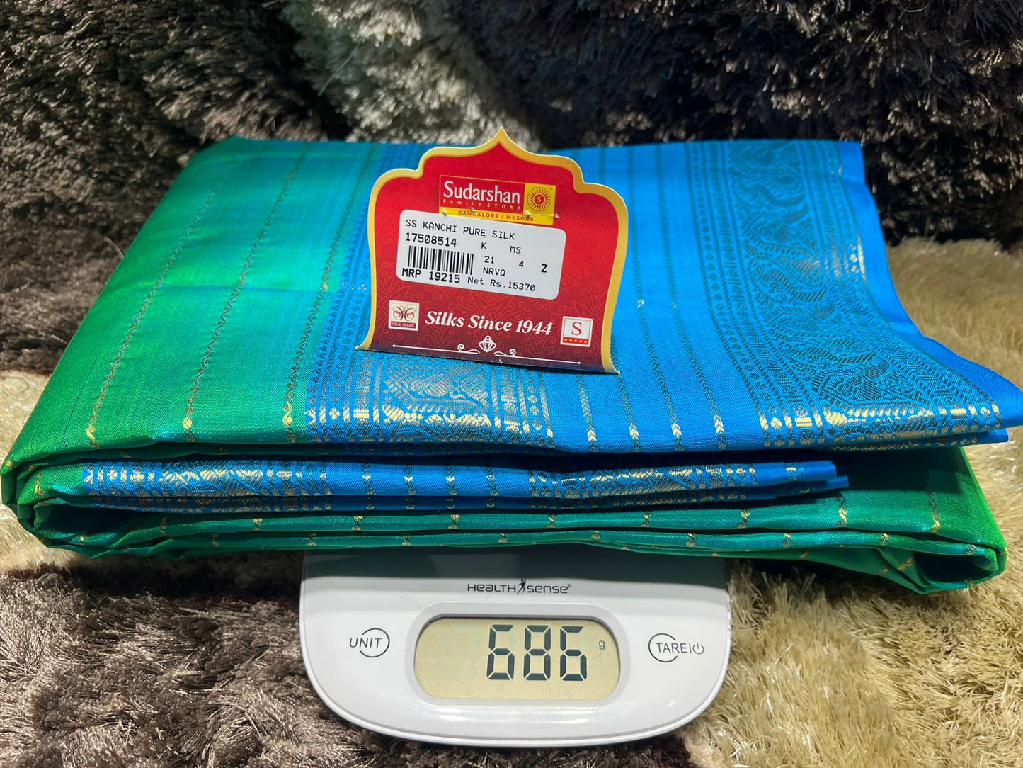 Pure Kanchipuram Silk Saree