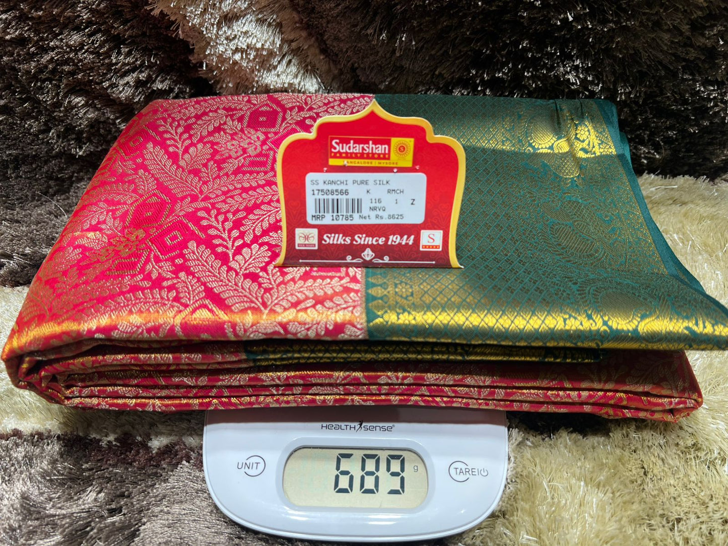 Pure Kanchipuram Silk Saree