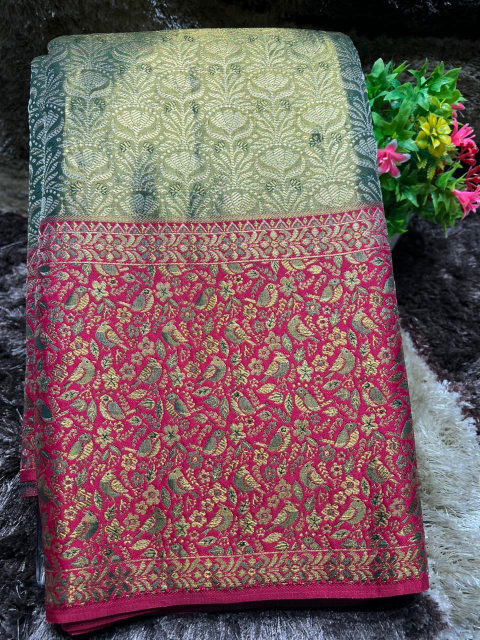 Pure Kanchipuram Silk Saree