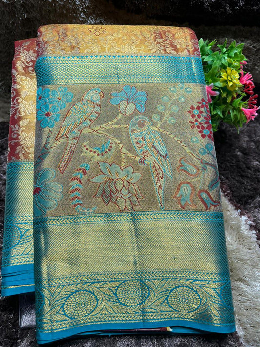 Pure Kanchipuram Silk Saree