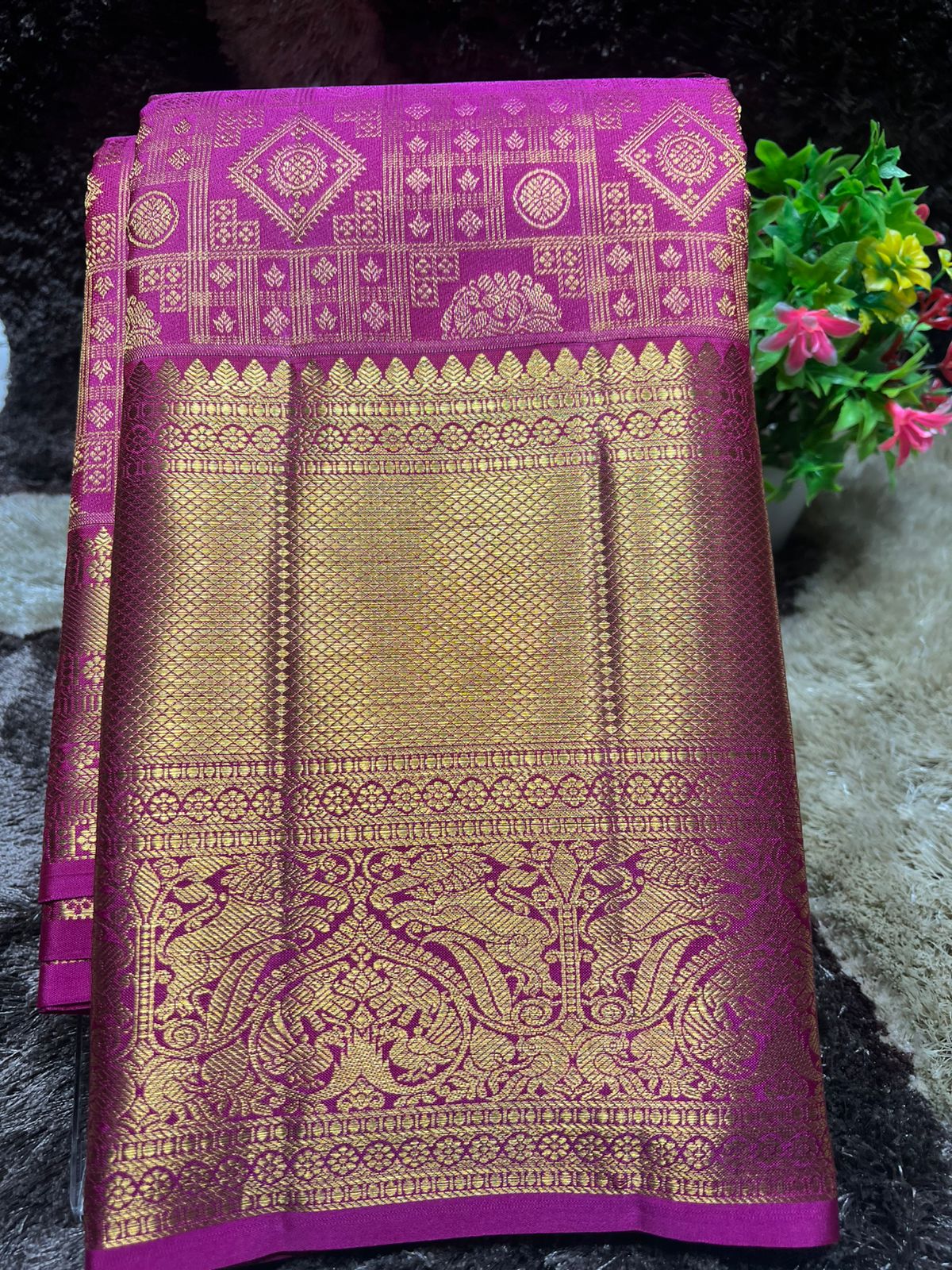 Pure Kanchipuram Silk Saree