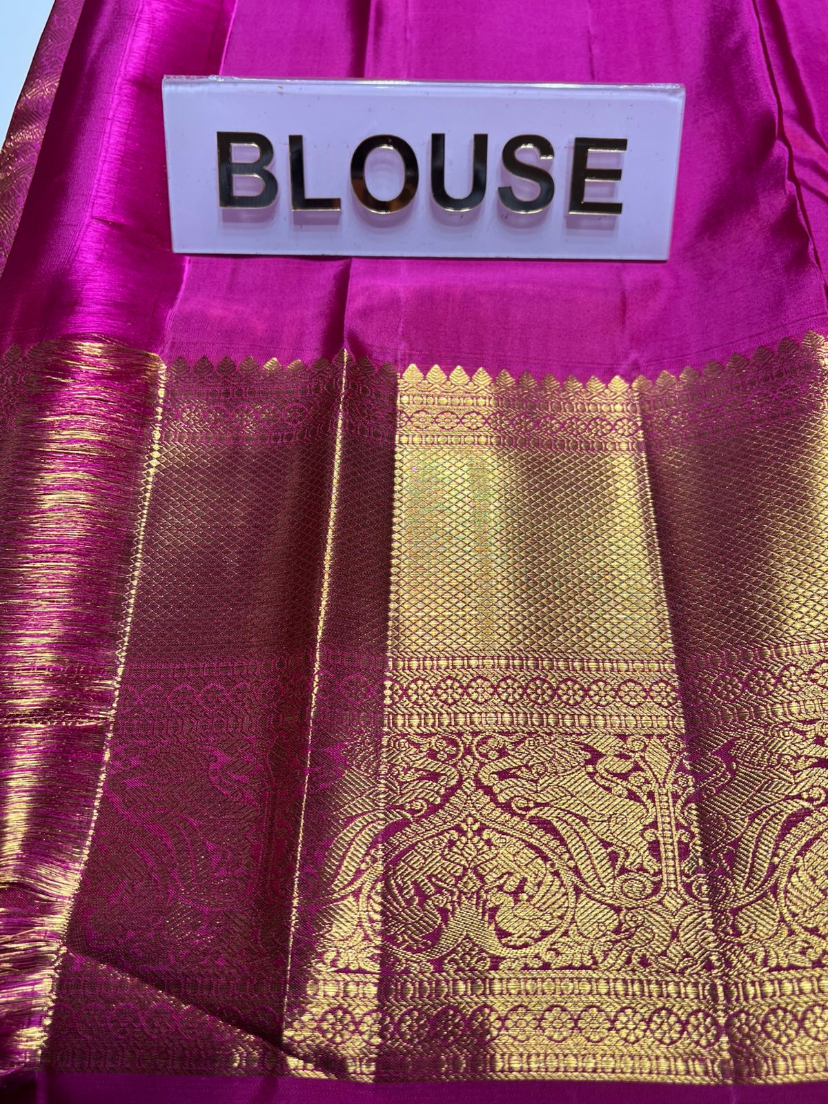 Pure Kanchipuram Silk Saree