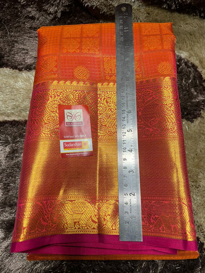 Pure Kanchipuram Silk Saree
