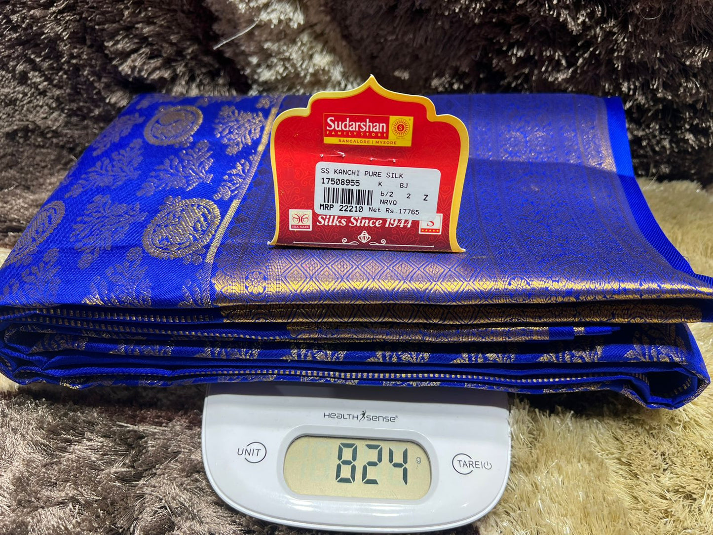 Pure Kanchipuram Silk Saree